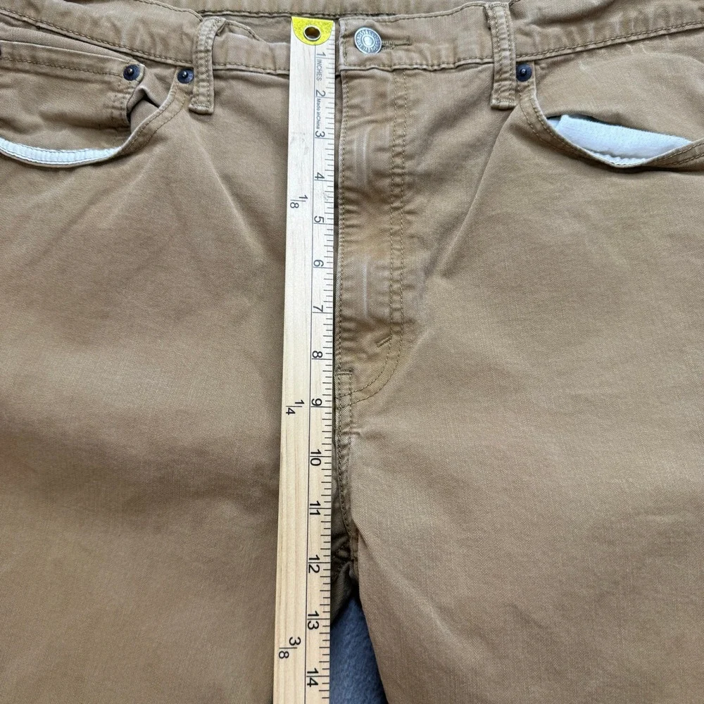 Levis 502 Regular Taper Pants Mens 40x30 (FIT 38x26) Brown Chino Denim Jeans